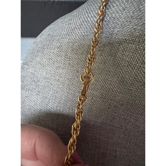 Long Swarovski Crystal Necklace Aurora Crystal Chain Unique Sparkly Jewelry 40" - Picture 4 of 6